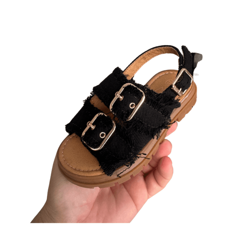 Sandales Été Enfants à Double Boucle — Doremi
