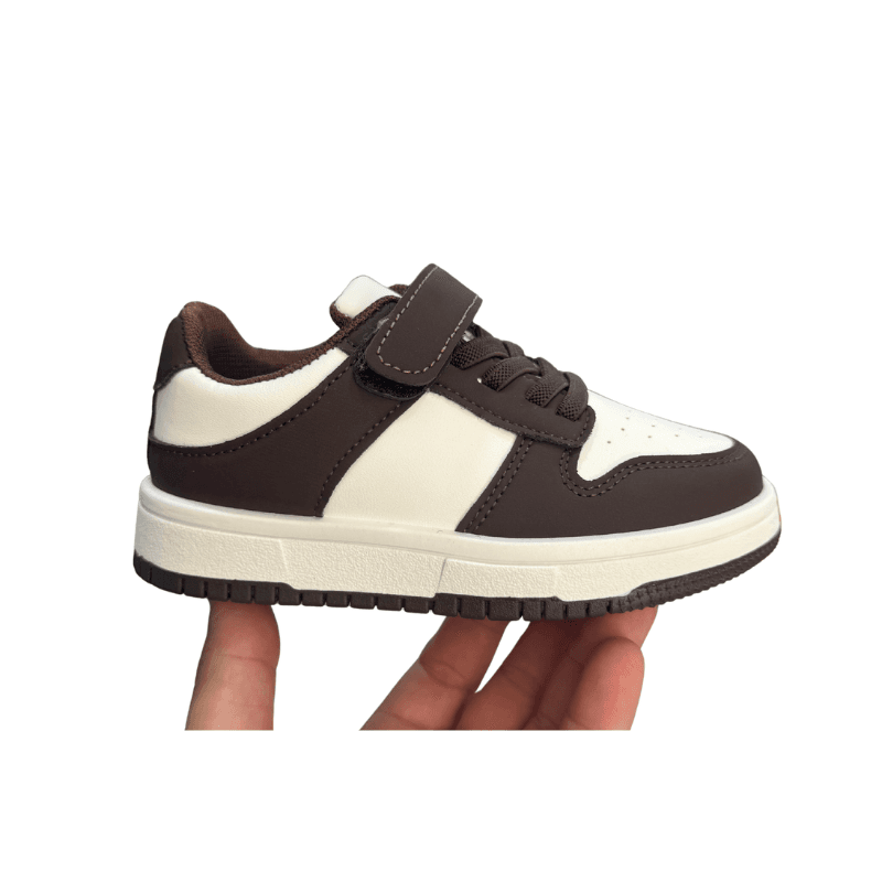 Basket Garçon Marron Court Style Premium