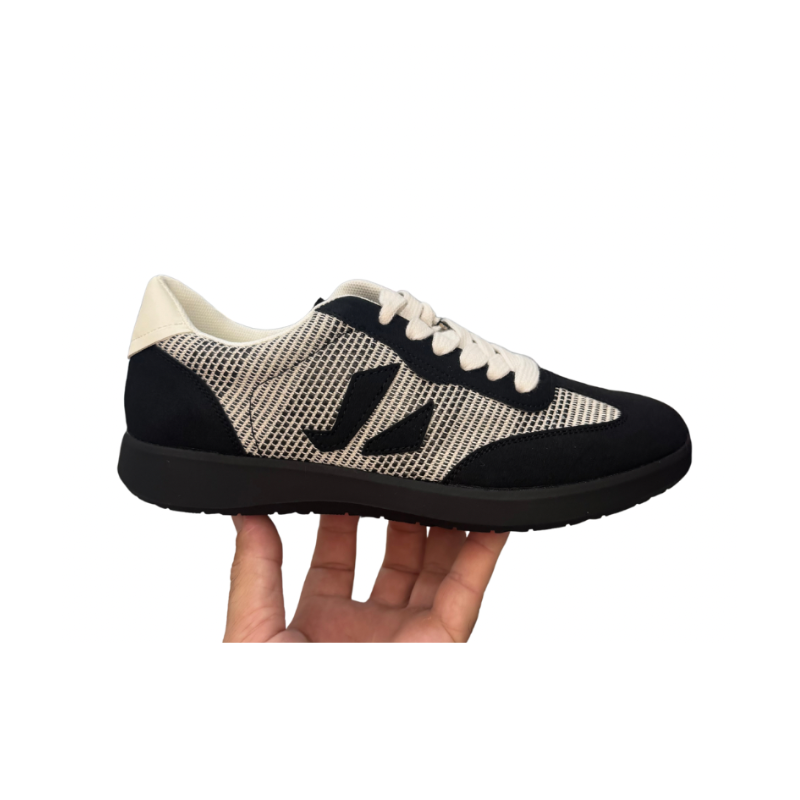 Basket Fille Runner Daim Mesh 4 Couleurs 36-41