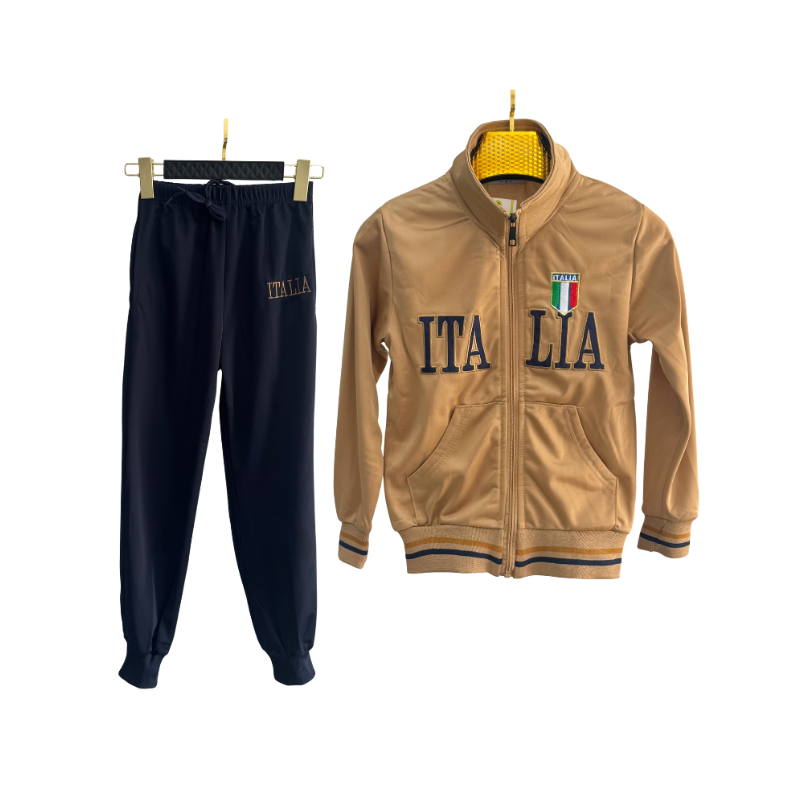 Survêtement Garçon Italia Camel Marine 6-16 ans