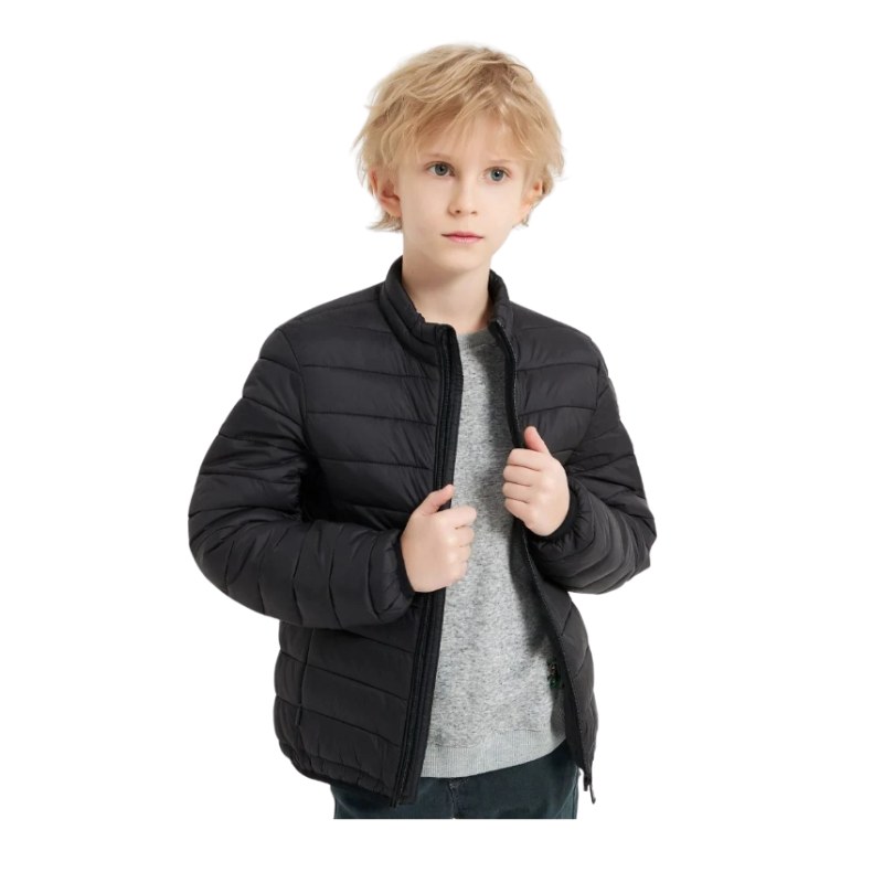Doudoune Kymaxx noire portée