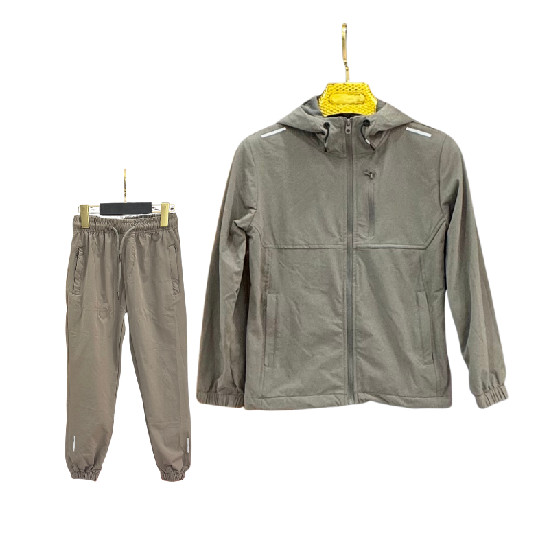 Jogging garçon softshell – Taupe