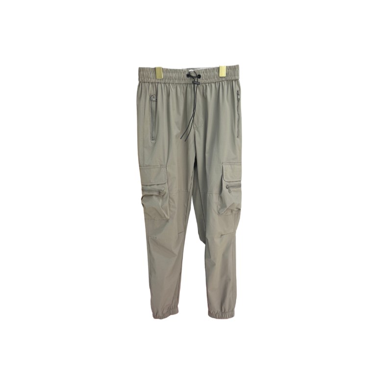Pantalon cargo garçon technique – Gris taupe